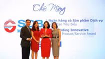 SCB nhận giải thưởng “Ngân hàng có sản phẩm dịch vụ sáng tạo tiêu biểu năm 2018”