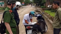 CA huyện Bình Xuyên triển khai nghiêm túc các biện pháp phòng chống dịch