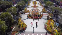Thi thiết kế Đường hoa Nguyễn Huệ