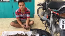 Bắt trùm đinh “tặc” kiêm chủ tiệm sửa xe trên quốc lộ 51
