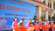 Khánh thành trụ sở tiếp nhận và giải quyết thủ tục hành chính CA Đắk Nông