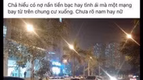 Nam thanh niên nhảy từ lầu 29 khu đô thị Xa La xuống đất 