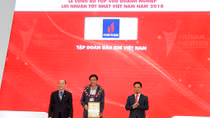 PVN đứng đầu Top 500 doanh nghiệp có lợi nhuận tốt nhất Việt Nam năm 2018