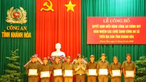 Công an tỉnh Khánh Hòa điều động 251 công an chính quy về xã