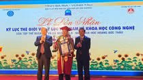 Doanh nghiệp Việt Nam được vinh danh Kỷ lục thế giới về Khoa học công nghệ