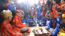 Dân làng Thị Cấm thi kéo lửa thổi cơm ngày đầu Xuân