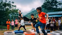 Sân chơi về bản, ươm mầm ước mơ xanh