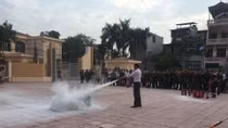 Tăng cường tập huấn nghiệp vụ cho lãnh đạo, đội phòng cháy chữa cháy cơ sở