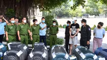 Triệt phá chuyên án ma túy lớn giấu trong dạ dày lợn, mô tô điện