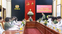 Cụm thi đua số 1- các đơn vị trực thuộc Bộ trưởng tổng kết phong trào thi đua Vì ANTQ
