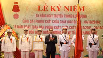 Kỷ niệm 55 năm Ngày truyền thống lực lượng Cảnh sát phòng cháy chữa cháy 