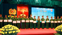 Biểu dương tập thể, cá nhân trong phong trào “CAND học tập, thực hiện Sáu điều Bác Hồ dạy”