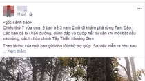 Xác minh thông tin du khách bị đánh đập, cướp tài sản ở Tam Đảo