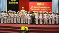 Tuyên dương 29 tập thể, 72 cá nhân trong Phong trào thi đua “Vì an ninh Tổ quốc”