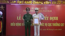 Bổ nhiệm Cục trưởng Cục Cảnh sát PCCC&CNCH