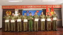 Tập huấn công tác truy nã cho cán bộ Bộ An ninh Lào