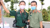 Thượng úy Công an đam mê nghề báo