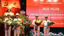 Cục Công nghiệp an ninh công bố các Quyết định về công tác cán bộ