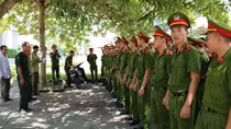 Hơn 1.300 học viên Cảnh sát về Nghệ An thực hiện "3 cùng"