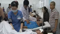 Tàu cá phát nổ trên biển
