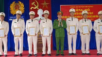 Huyện Kim Bảng đã bố trí 100% Công an chính quy tại các xã