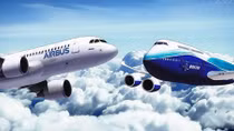 Dính án cấm bay với 737 MAX, Boeing bị Airbus vượt mặt