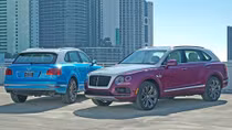 Bentley mang 2 chiếc Bentayga V8 đặc biệt đến Art Basel Miami