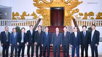 Thủ tướng tiếp Bộ trưởng, Chủ nhiệm Văn phòng Phủ Thủ tướng Lào