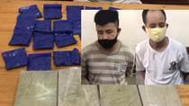 Chặn đường đi của 4 bánh heroin và 6.000 viên ma túy tổng hợp