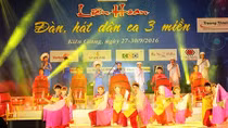 Bế mạc “Liên hoan đàn, hát dân ca 3 miền”