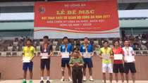 Bế mạc hội thao khối cơ quan Bộ Công an