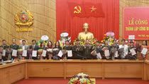 Công bố Quyết định thành lập Công đoàn Cục Công nghiệp an ninh