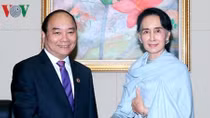 Thủ tướng Nguyễn Xuân Phúc hội kiến Bộ trưởng Ngoại giao Myanmar