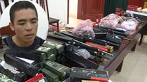 Ngang nhiên buôn bán các loại vũ khí trên mạng