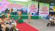 Các địa phương ra quân thực hiện năm an toàn giao thông 2019