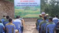 Công an Nghệ An: Khởi Công xây dựng nhà tình nghĩa tại Kỳ Sơn