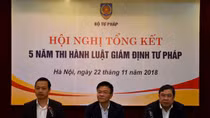 Sửa đổi, bổ sung Luật Giám định tư pháp đáp ứng tình hình mới