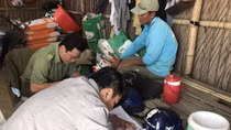 Hàng chục người xông vào đổ thuốc trừ sâu xuống đầm tôm