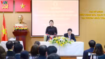 Chủ tịch Quốc hội gặp cộng đồng người Việt Nam tại Bangkok