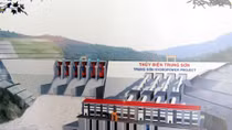Chính thức phát điện tổ máy 3 thủy điện Trung Sơn