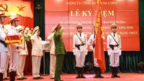 Mít-tinh kỷ niệm 40 năm Ngày Thành lập UBKT Đảng ủy Công an TW