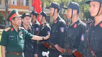 Phó Chủ tịch Quốc hội Đỗ Bá Tỵ thăm và làm việc với Trung đoàn CSCĐ Tây Nam Bộ