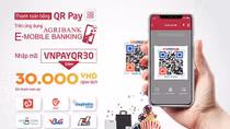 Mua vé máy bay bằng QR Pay trên Agribank E-Mobile Banking