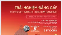 Tận hưởng ưu đãi cùng thẻ VietinBank Premium Banking