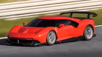 Siêu xe Ferrari P80/C xuất hiện ngoài đời thực