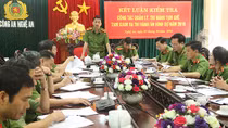Làm tốt công tác quản lý, thi hành tạm giữ, tạm giam và thi hành án hình sự