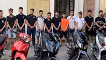 15 đối tượng bị bắt sau khi lên facebook hẹn nhau đi đua xe