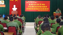 Bồi dưỡng nghiệp vụ cho 120 cán bộ đảm nhiệm các chức danh Công an xã