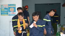Động viên lực lượng chữa cháy rừng tại huyện Diễn Châu