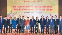 Thủ tướng tiếp các nhà đầu tư lớn tại Nghệ An